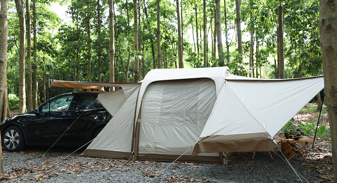 How to recognise a MKCAMP Tesla Tent