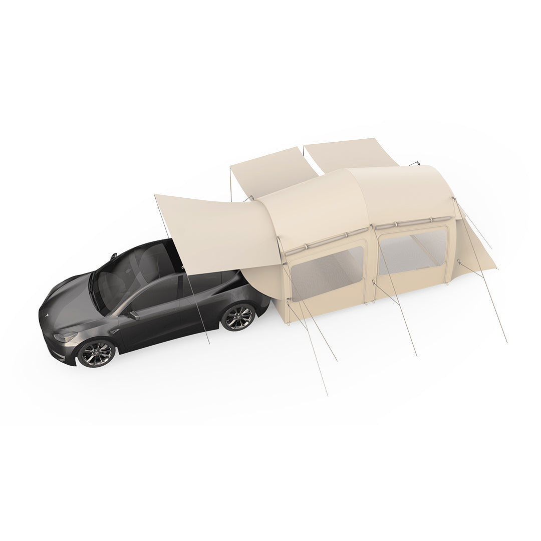 YH-223 Car Trunk Tent Sunshade Rainproof Car Tail Extension Tent