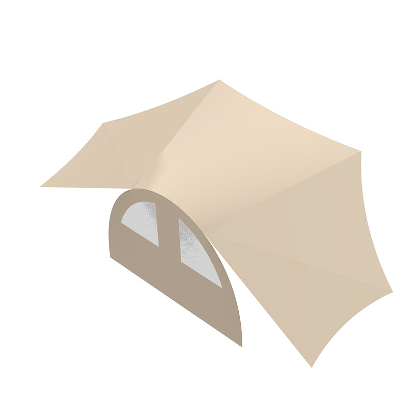 MKCAMP Tent-specific door curtain wall one-piece door curtain cloth or upgraded extended shade cloth Accessories (Need to purchase together with the tent)