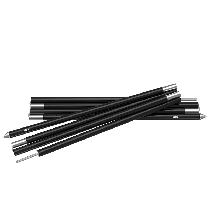 Aluminum tent poles best sale